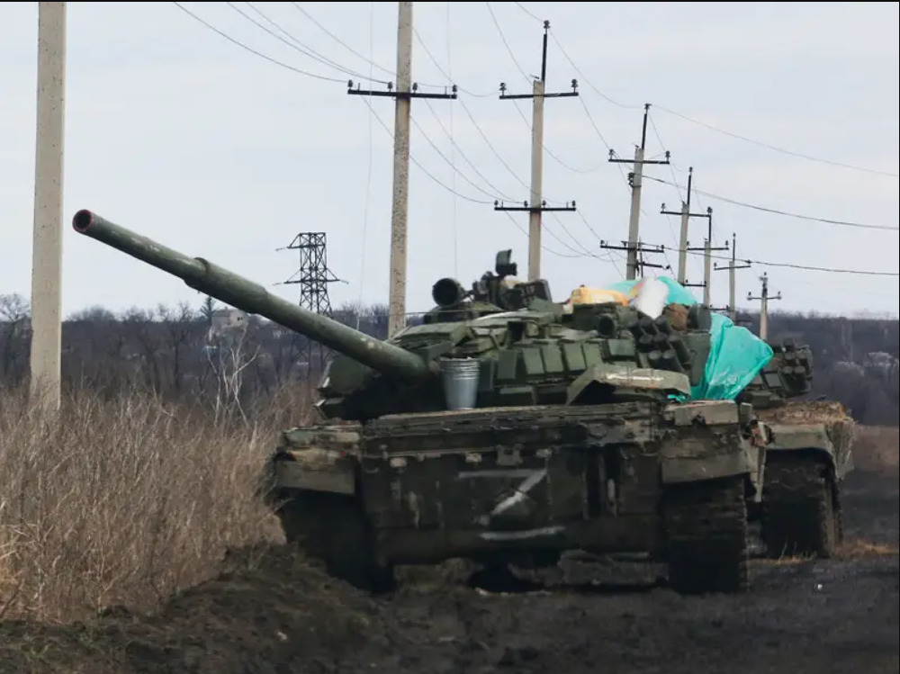 FOTO/VIDEO Ce înseamnă „Z”, simbolul militar misterios de pe tancurile rusești și de pe costumele unor sportivi
