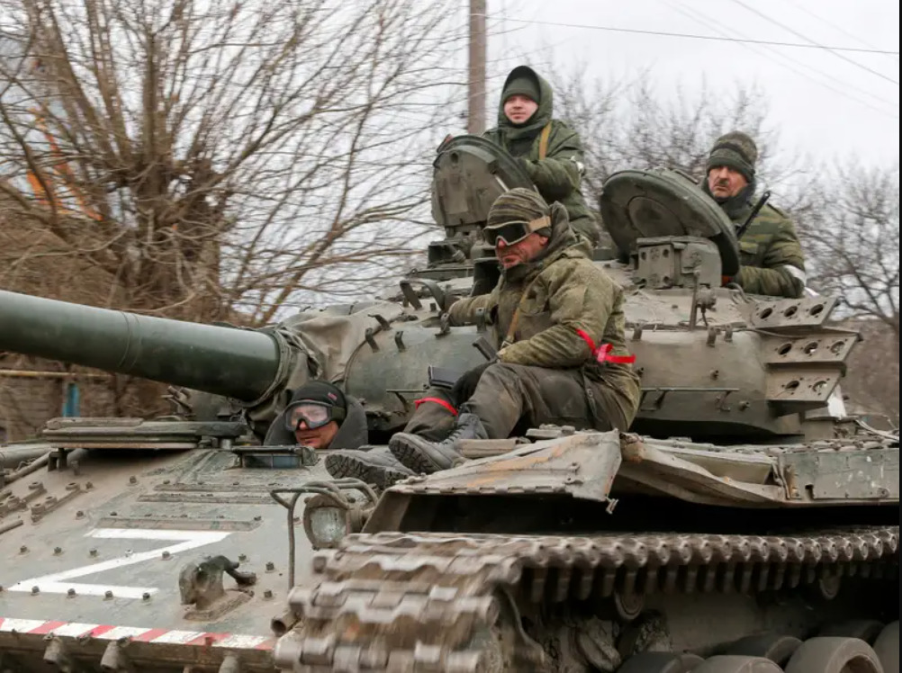 FOTO/VIDEO Ce înseamnă „Z”, simbolul militar misterios de pe tancurile rusești și de pe costumele unor sportivi