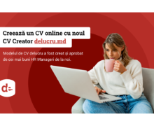 Un nou instrument util pe delucru.md: CV Creator GRATUIT