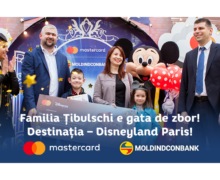 Благодаря Moldindconbank и Mastercard семья Цибулски проведет выходные в Disneyland в Париже