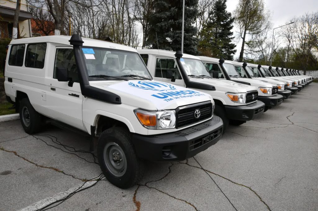 Пограничная полиция Молдовы получила 21 автомобиль для патрулирования границы и помощи беженцам из Украины