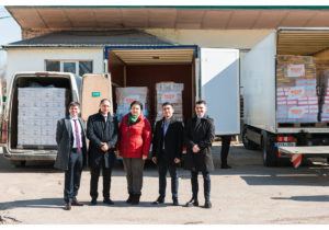 Молдавско-американская компания Nova Lines передала правительству партию гуманитарной помощи на сумму более 500 000 леев