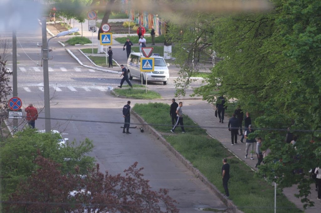 FOTO/VIDEO Explozii la Tiraspol, în apropierea sediului „Ministerului Securității”. Primul comentariu al autorităților nerecunoscute UPDATE