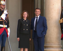 VIDEO Maia Sandu s-a întâlnit la Paris cu Emmanuel Macron. Declarațiile celor doi șefi de state