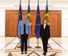 Санду поблагодарила еврокомиссара внутренних дел за помощь Молдове пограничников Frontex
