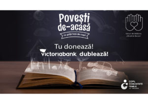 Victoriabank este și în acest an partener al CCF Moldova în cadrul campaniei „Povești de acasă”