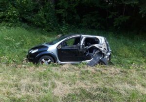 (ФОТО) В Страшенском районе BMW врезался в Smart. Один человек погиб