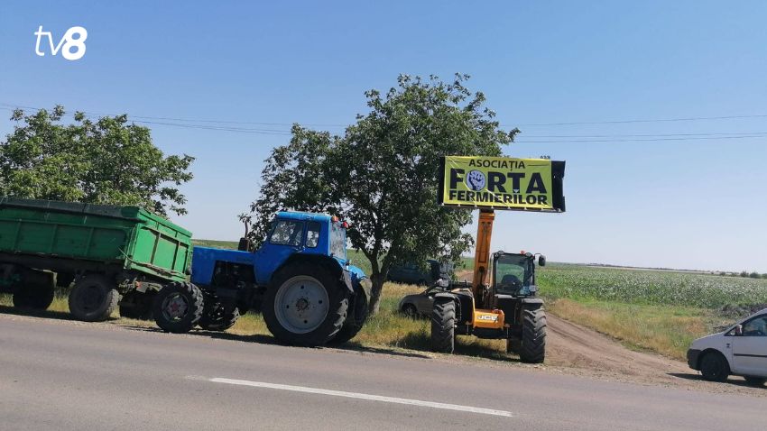 VIDEO Primele imagini de la protestul agricultorilor din cel puțin patru raioane