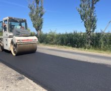 В Страшенском районе отремонтировали дорогу с использованием переработанного пластика