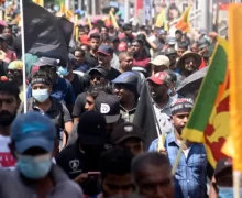 В Шри-Ланке протестующие захватили резиденцию президента