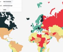 Молдова опустилась на три строчки в мировом рейтинге миролюбия