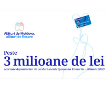 3 milioane de lei – oferite de către Victoriabank în promoția pentru carduri sociale din cadrul campaniei „Alături de Moldova, alături de fiecare”