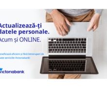 O nouă etapă în digitalizarea serviciilor Victoriabank. Din 13 iulie, chestionarul clientului (KYC) poate fi actualizat online