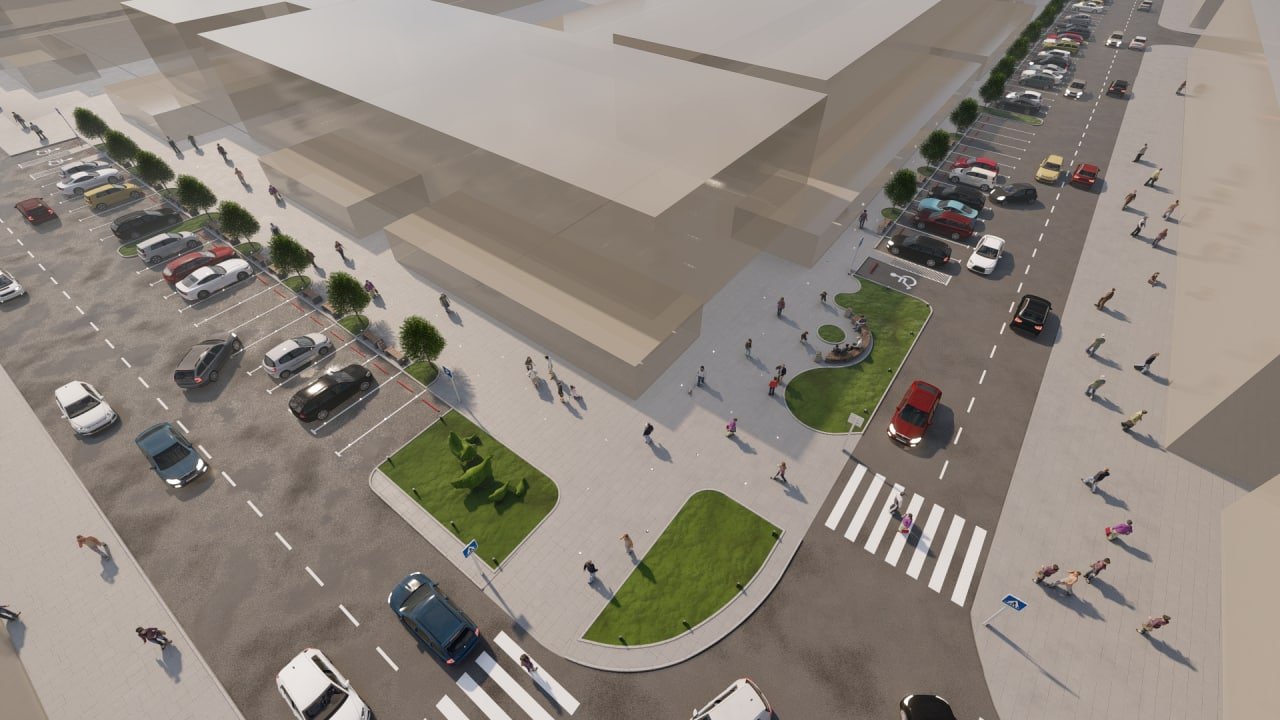 (ФОТО) Мэр Кишинева показал, как будет выглядеть парковка у Центрального рынка