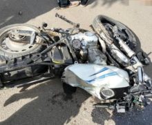 В Сороках мотоциклист погиб, врезавшись в микроавтобус