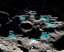 (ВИДЕО) NASA назвало места на Луне, пригодные для высадки астронавтов в 2025 году