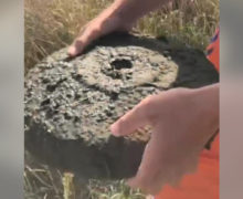 (ВИДЕО) В Приднестровье подростки нашли в Днестре противотанковую мину