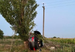 (ФОТО) Авария во Флорештском районе. Один человек погиб