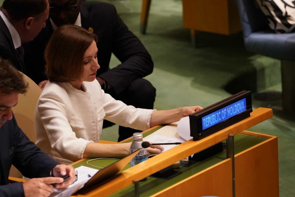 VIDEO Discursul Maiei Sandu la Adunarea Generală a Organizației Națiunilor Unite