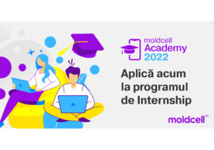 Start înregistrare pentru stagiu în Moldcell Academy, ediția din 2022