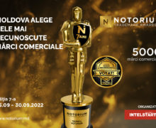 Moldova alege cele mai recunoscute mărci comerciale în concursul Notorium Trademark Awards 2022