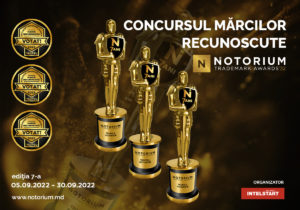 Ultima posibilitate de a participa în concursul Notorium Trademark Awards 2022