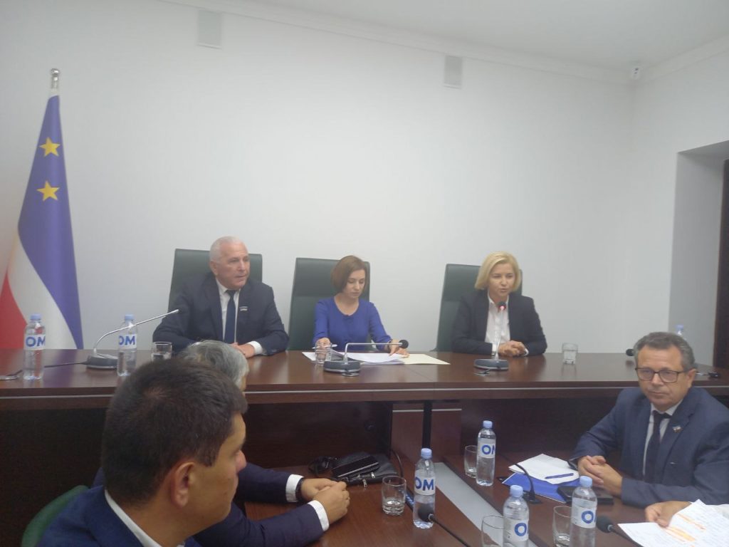 (VIDEO) Irina Vlah i-a reproșat Maiei Sandu că a fost exclusă din agenda vizitei la Comrat