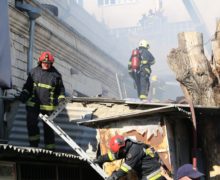 Пожарные рассказали о причинах возгорания на Центральном рынке в Кишиневе