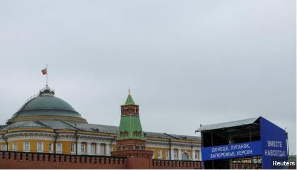 (FOTO) Moscova anunță oficial că va semna actul de anexare al celor patru regiuni ucrainene. Concert de amploare în Piața Roșie