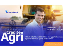 Victoriabank vine cu o ofertă de susținere pentru agricultori – credite cu rată fixă, până la 2,5 milioane de lei!