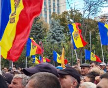 Сколько человек участвовали в протесте Шора в центре Кишинева? Подсчеты организаторов и полиции