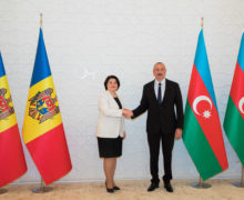 Гаврилица обсудила с президентом Азербайджана укрепление экономического сотрудничества