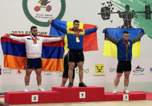Campionatul European din Albania: încă un halterofil moldovean a cucerit 3 medalii de aur 