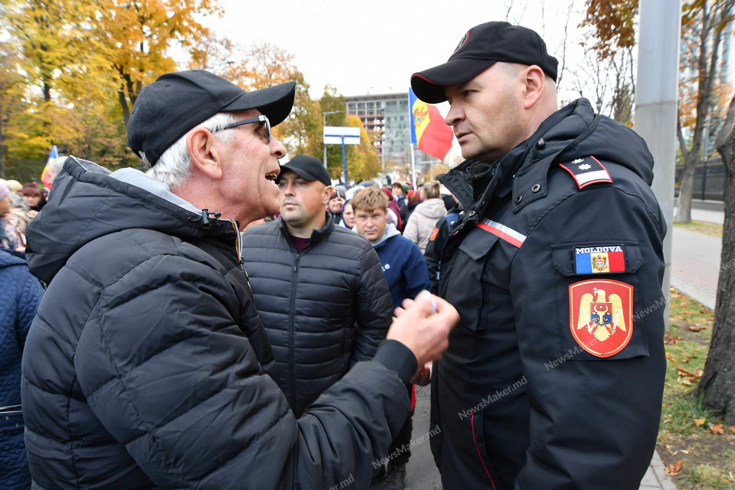 (ФОТО) Как проходил протест партии «Шор» с участием Таубер. Фоторепортаж NM