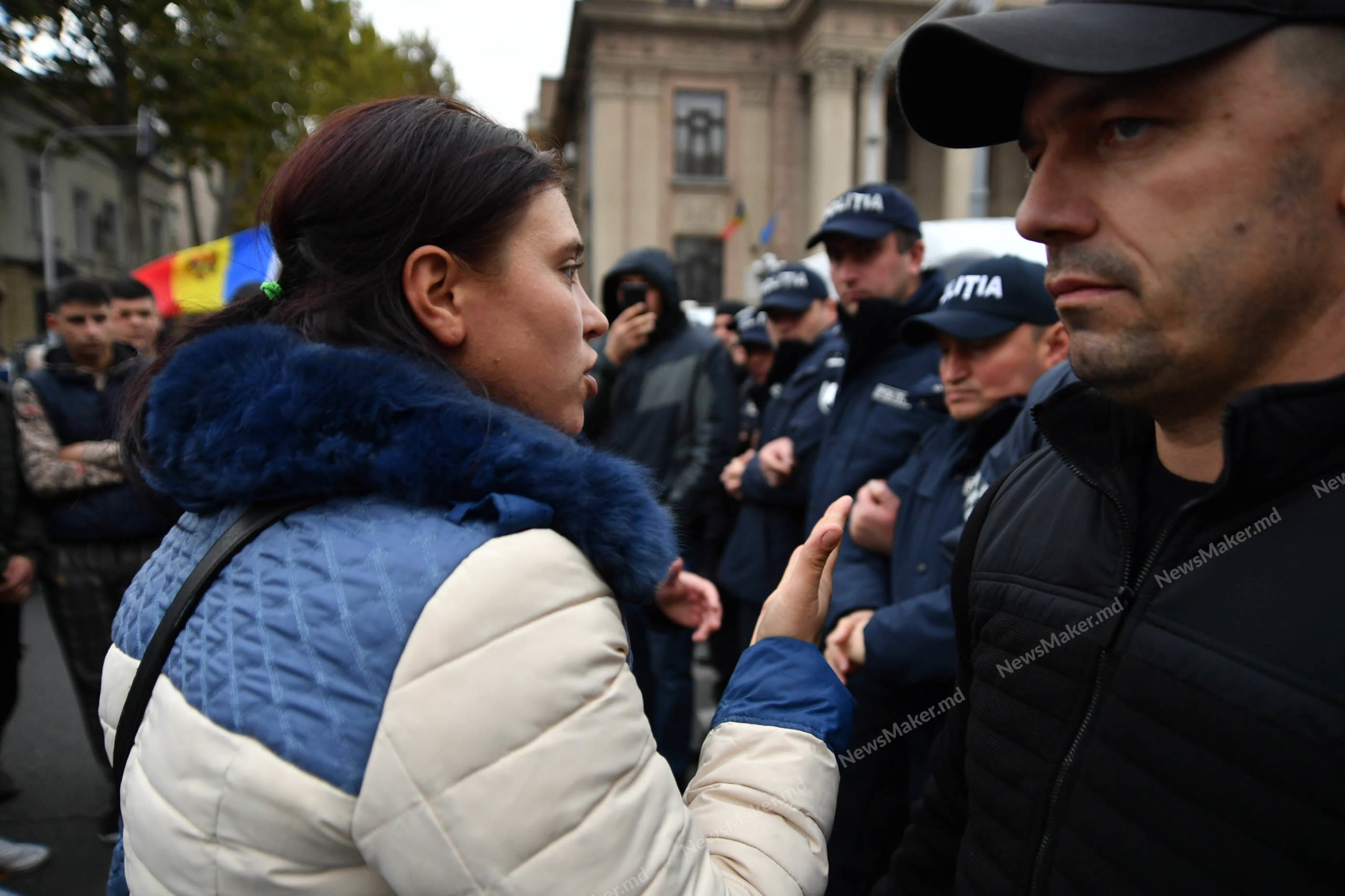 (ФОТО) Как проходил протест партии «Шор» с участием Таубер. Фоторепортаж NM