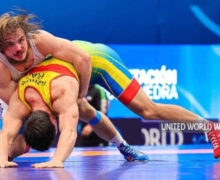 Молдавский борец Александрин Гуцу стал вице-чемпионом мира