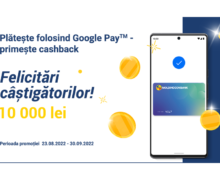 Peste 6000 de clienți ai Moldindconbank au câștigat până la 10 000 lei cashback pentru achitări cu Google Pay