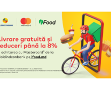 Moldindconbank și Mastercard îți oferă livrare gratuită cu iFood și reduceri în restaurante