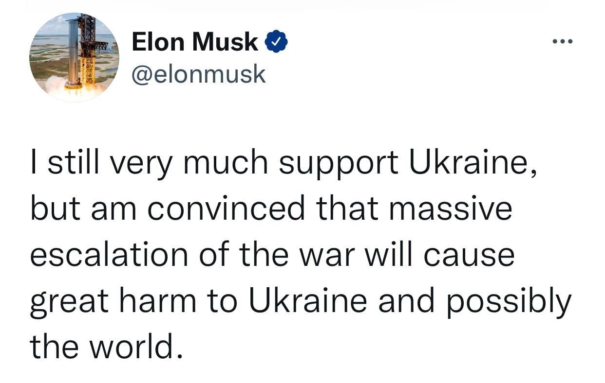 Elon Musk amintește cât a cheltuit pentru susținerea Ucrainei, după ce a fost criticat pentru că a propus renunțarea la Crimeea