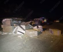 Автомобиль врезался в бетонное ограждение блокпоста ММЗ в Рыбнице. Водитель погиб