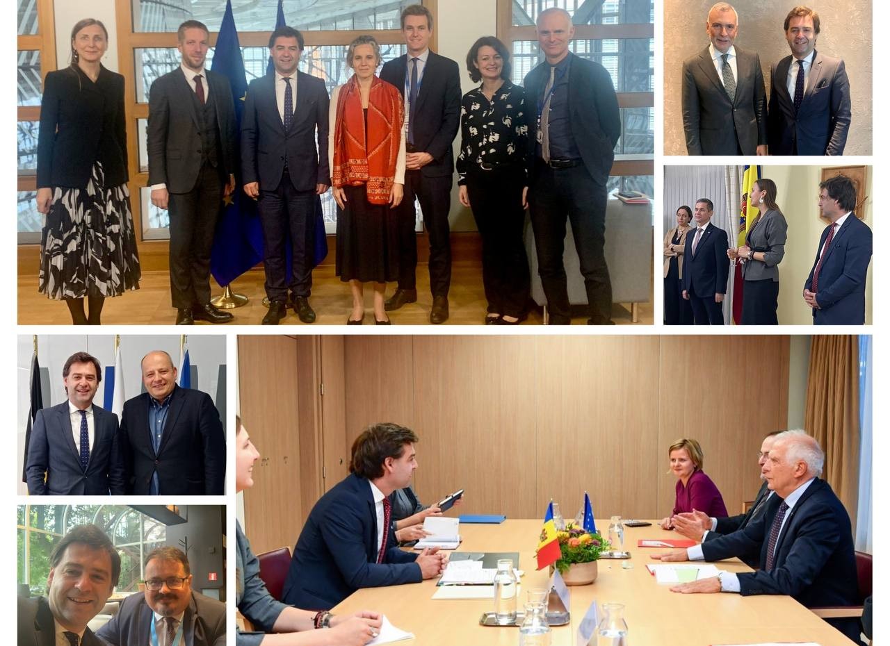 Nicu Popescu a făcut totalul vizitei de la Bruxelles: „UE continuă să sprijine Moldova”
