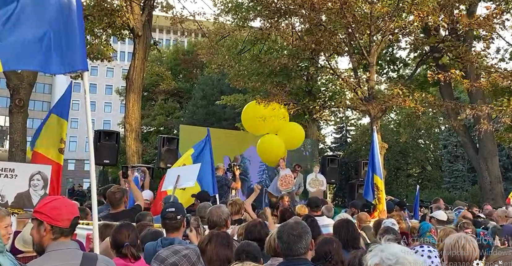 (СТРИМ NM) В Кишиневе проходит очередной протест партии "Шор"