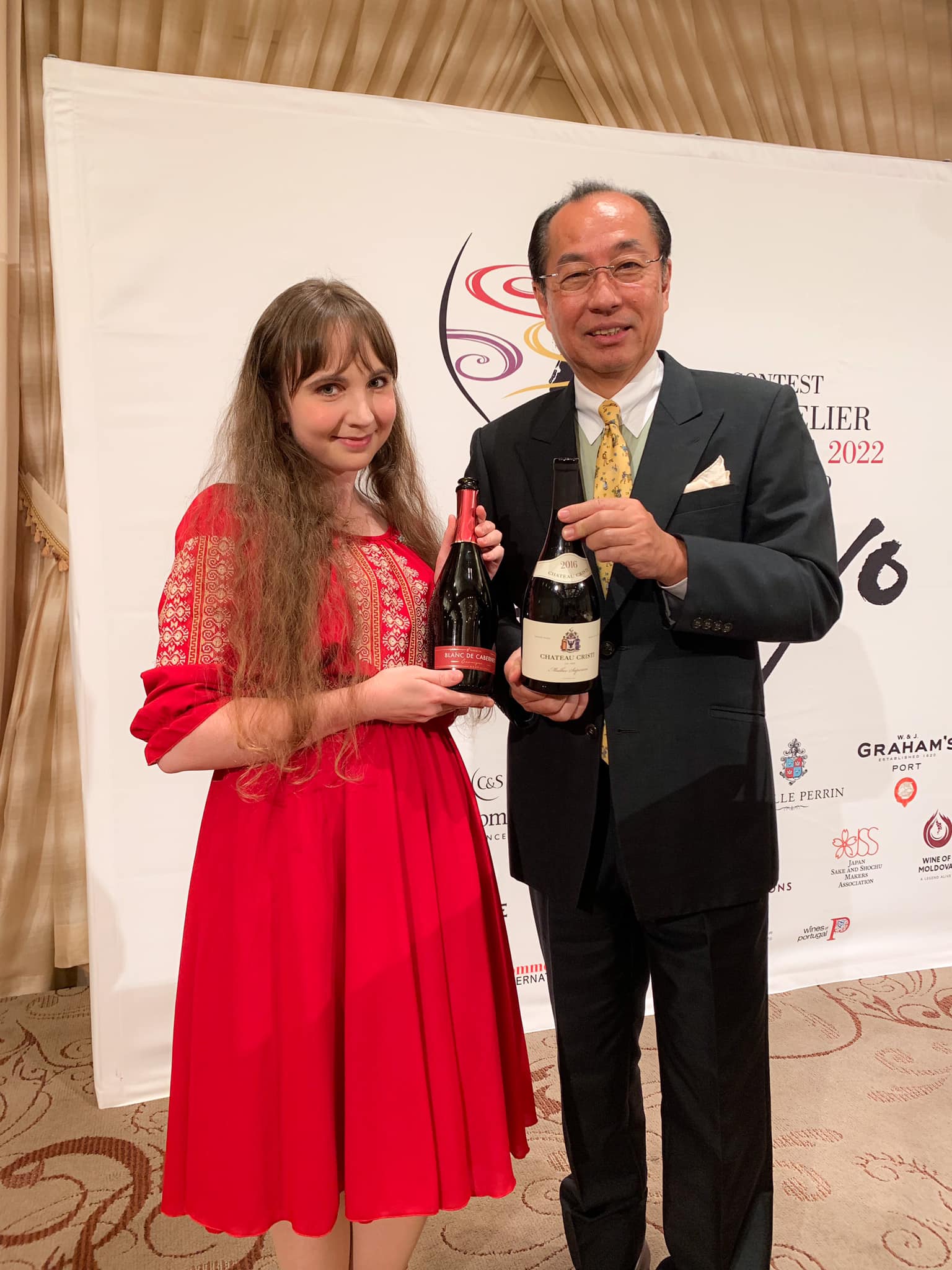 FOTO Vinurile a trei producători din Moldova, prezente la un eveniment din Japonia