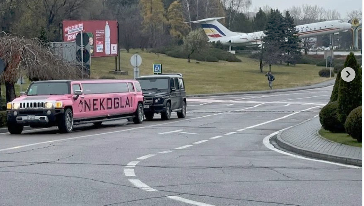 Nekoglai a fost întâmpinat la aeroportul din Chișinău cu o limuzină roz. Ce  va face în Moldova? - NewsMaker