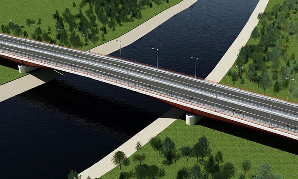 Maia Sandu a comentat construcția podului de la Ungheni, care va lega Moldova de rețeaua europeană de transport rutier