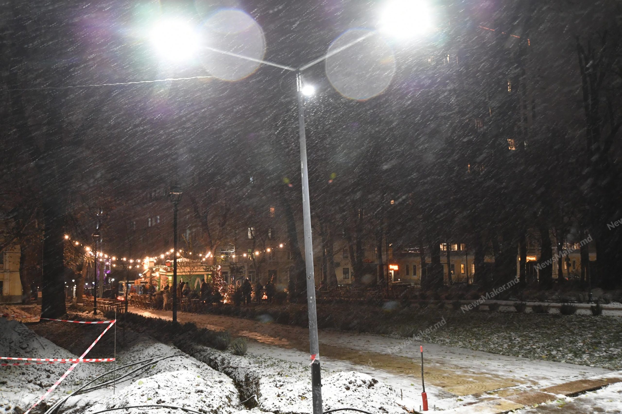 Снег в Кишиневе. Фоторепортаж NM