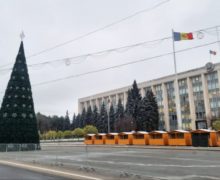 Вечером 17 декабря в центре Кишинева зажгут огни новогодней елки. Площадь Великого национального собрания перекрыли