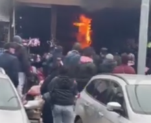 (ВИДЕО) На Центральном рынке в Кишиневе произошел пожар (ОБНОВЛЕНО)