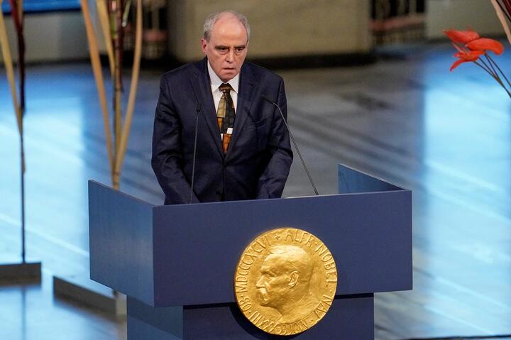 В Осло вручили Нобелевскую премию мира правозащитникам из Украины, России и Беларуси