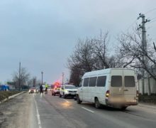 В Кишиневе микроавтобус сбил мужчину. Он ушел из дома два дня назад